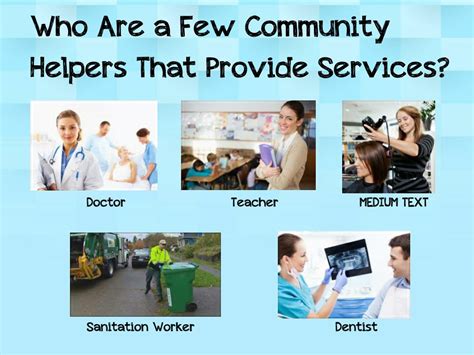 Ppt Community Helpers Powerpoint Presentation Free Download Id7640041