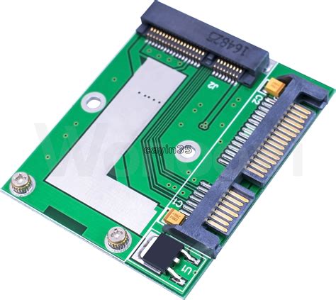 MINI PCI E MSATA SSD TO 2 5 SATA 6 0 GPS Adapter Converter Card