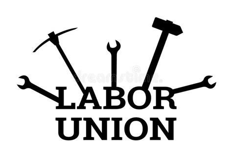 Labor Union 向量例证 插画 包括有 工作 仪器 查出 技工 空白 统一 贸易 125037710