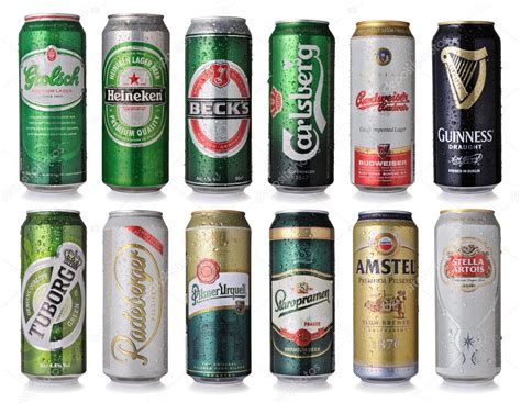 Set Of Beer Cans Stock Editorial Photo © Chones 47007809