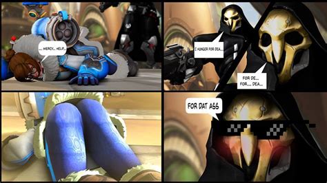 even reaper knows a great ass when he sees one overwatch know your meme