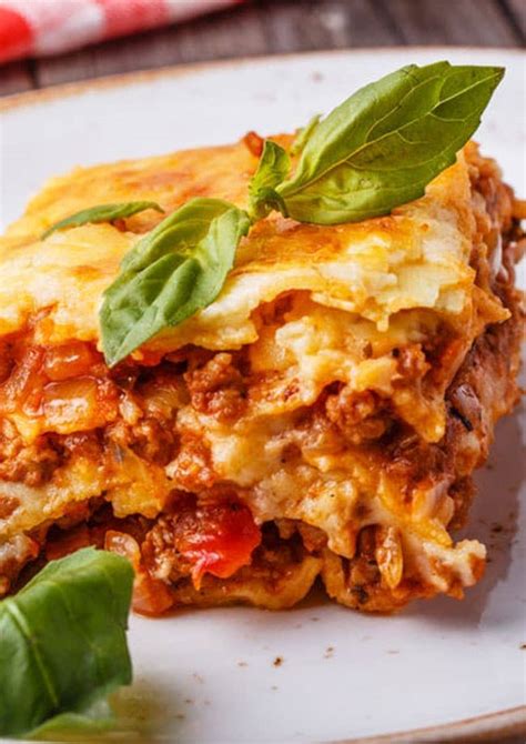 Easy Lasagna Recipe With Ricotta Cheese And Italian Sausage Aria Art