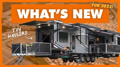 Whats New For 2022 Toy Haulers Youtube