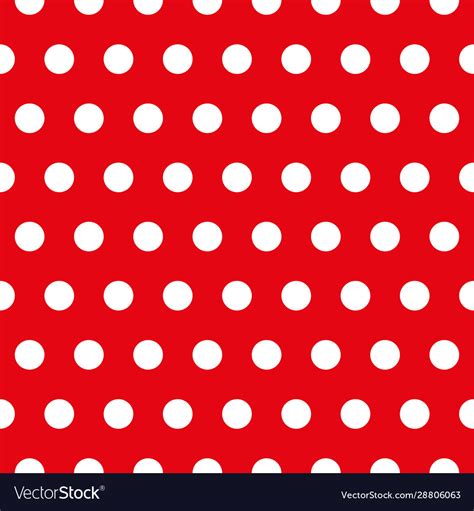 Red On Red Polka Dots Background