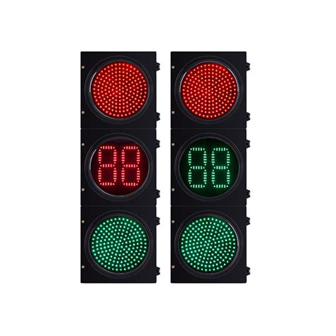 300mm Led Traffic Light With Countdown Timer China Traffic Light With