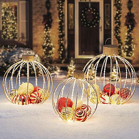 Member's Mark Holiday Ornament Decorations, Set of 3  Sam's Club