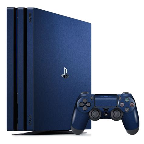 Playstation 4 Pro Ps4 Pro Deep Ocean Blue Matt Skin Playstation
