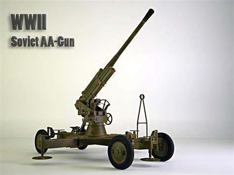 3d 85 Mm Air Gun Model