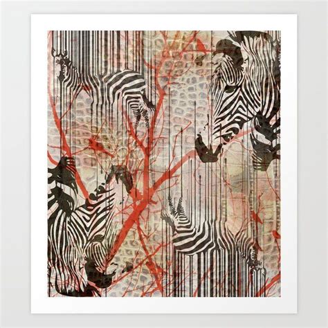 Buy Zebra Art Print By Talipmemis Worldwide Shipping Available At