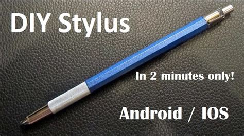 How To Make Homemade Stylus 2021 Touch Pen For Your Tablet Or Your