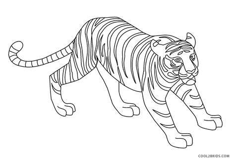 Dibujos De Tigre Para Colorear P Ginas Para Imprimir Gratis