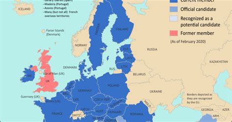 At european countries map pagepage, view political map of europe, physical map, country maps, satellite images photos and where is europe location in to navigate map click on left, right or middle of mouse. Map: Which Countries are in the European Union in 2020 ...