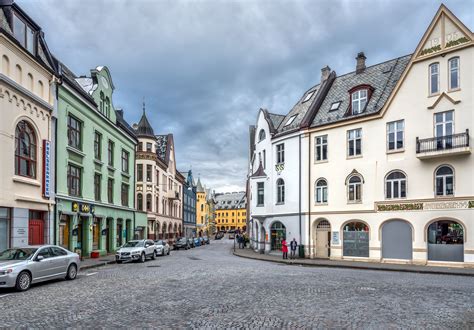 Ålesund Norway Ålesund Is Famous For Its Art Nouveau Architecture