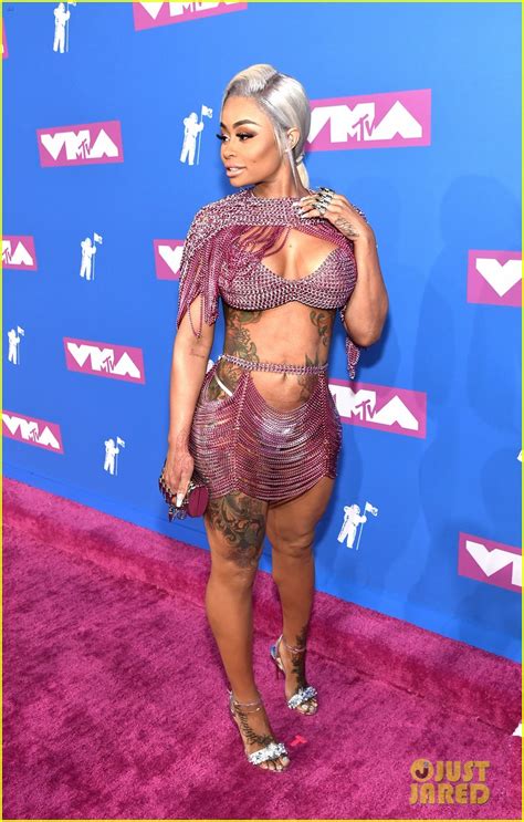 Photo Blac Chyna Wears Pink See Through Chain Outfit To Mtv Vmas 2018 12 Photo 4131875 Just