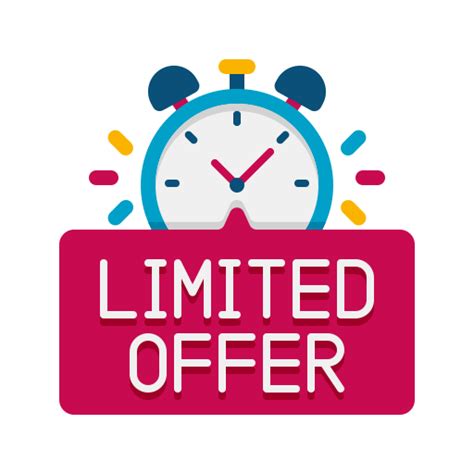 Limited Offer Flaticons Flat Icon