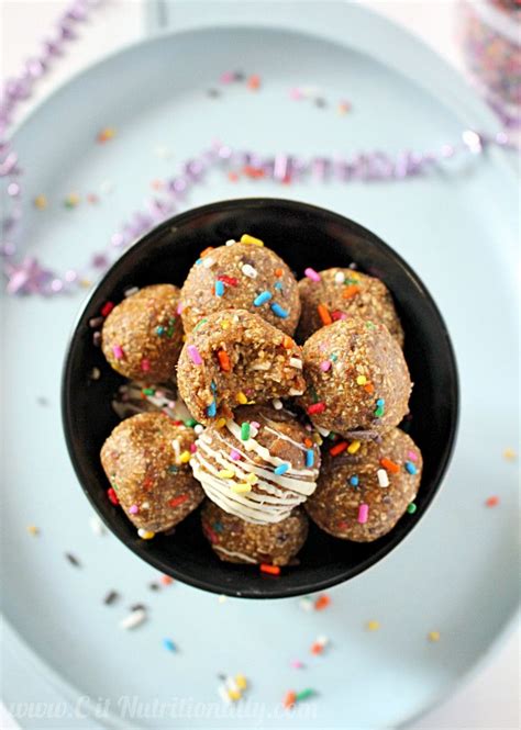 The answer might surprise you. Healthy Birthday Cake Energy Bites | Recipe | Healthy ...