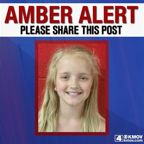 Missouri Amber Alert Issued In Missouri After Missing Tennessee Girl Spotted