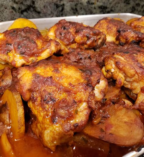 Egyptian Chicken And Potatoes Holly And Spice