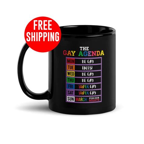Lgbt Mug Rainbow Mug Gay Marriage T Gay Wedding T Etsy