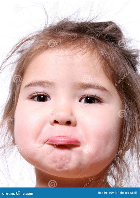 Little Girl Pout Stock Image Image Of Displeasure Frown 1801109