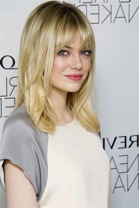 Ideas Of Medium Hairstyles With Fringe And Layers
