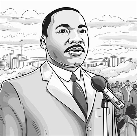 Premium Vector Martin Luther King Day Vector Illustration
