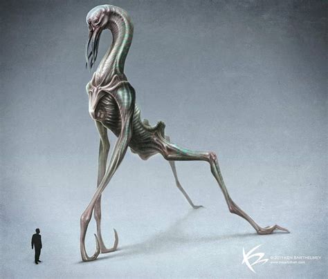 Camelopardalis By Kenbarthelmey Alien Concept Art Alien Concept