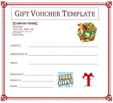 Free Voucher Templates Word Excel Formats