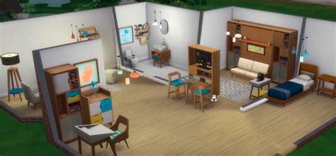 The Sims 4 Tiny Living Build Buy Overview The Sim Architect