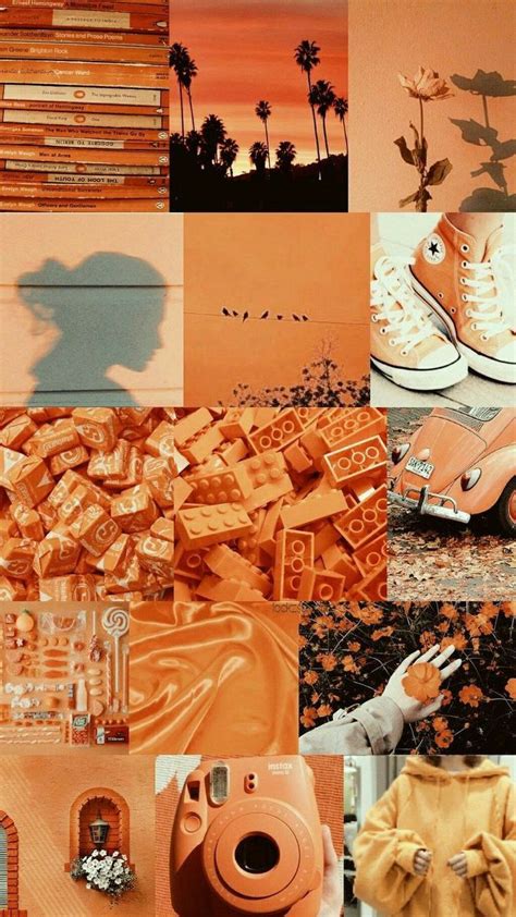 Indie/cool/vintage/retro/90's/alternative /style/dahh | see more about aesthetic, vintage and grunge. Pin by Anushka on аesтнетiс | Orange wallpaper, Orange ...