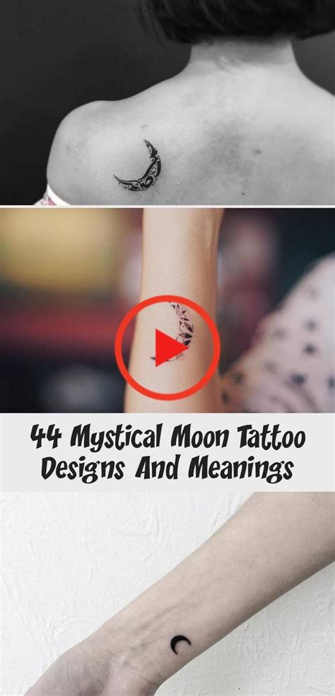 44 Mystical Moon Tattoo Designs And Meanings Desenhos De Tatuagem De