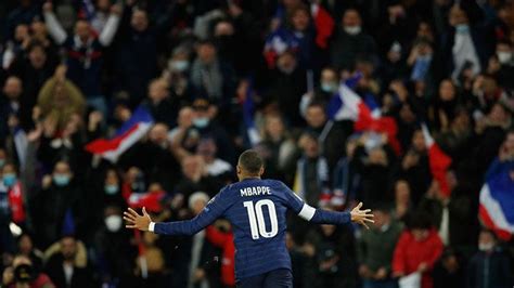 mbappe bags four as france thump kazakhstan 8 0 to qualify