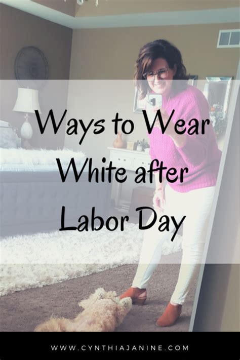 Ways To Wear White After Labor Day Cynthia Janine