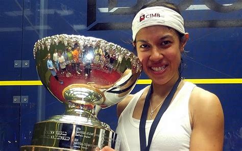 55 kg (121 lb) plays: Our National Heroine Nicol David, Holds Down The World No ...