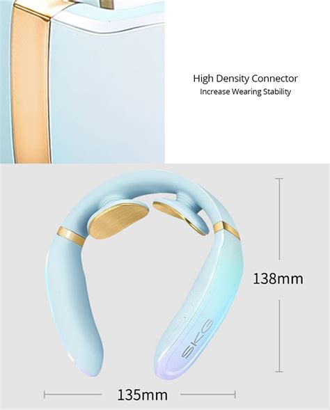 Skg K6 Intelligent Electronic Cervical Massager Neck Guard Device Blue