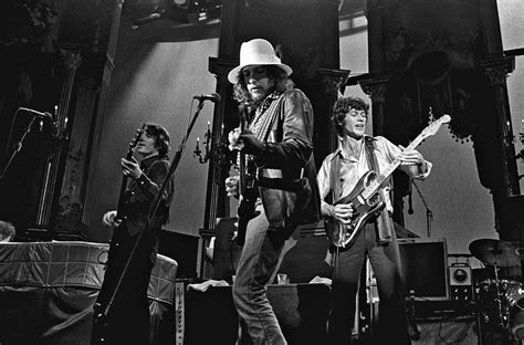 Bob Dylan Playing With Rick Danko And Robbie Robertson At The Bands