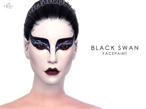 Slyds Black Swan Face Paint
