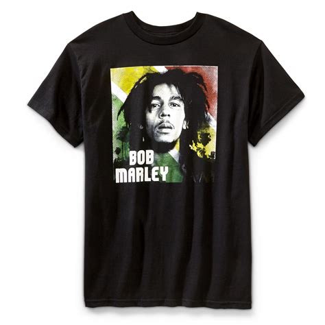 These bob marley shirts are available in distinct varieties starting from trendy, casual ones to formal clothes to wear in your office or workplace. Young Men's Graphic T-Shirt - Bob Marley | Shop Your Way ...
