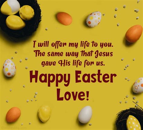 Easter Love Messages Happy Easter My Love Wishesmsg