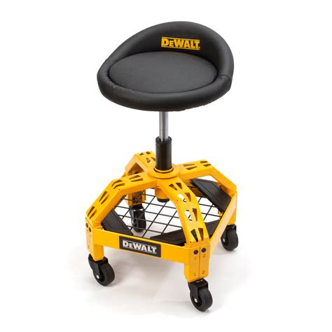 Dewalt Dxstah025 Adjustable Shop Stool With Casters