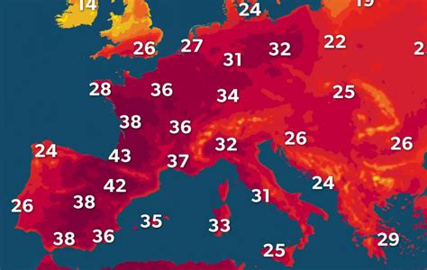 Europe Sets New Temperature Records As Heat Wave Hits The Continent