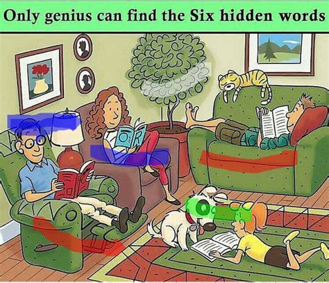 Can You Find The Six Hidden Words In This Picture Forum