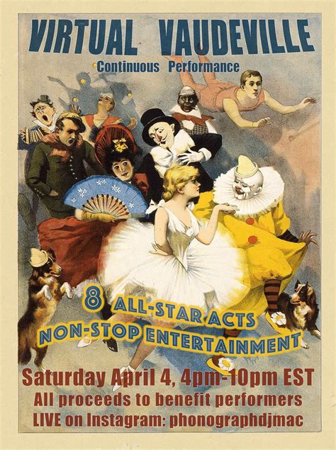 Virtual Vaudeville Makes A Revival This Saturday