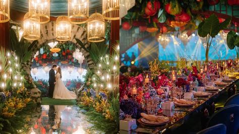 Look Crazy Rich Asians Wedding Reception By Davao Event Designer