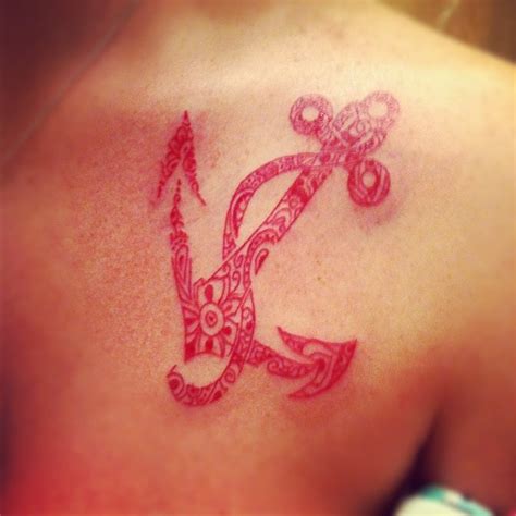 Red Tattoo All Anchors Is Gorgeous Tattoomagz › Tattoo Designs