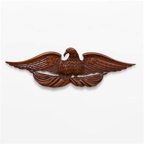 american carved wood eagle wall plaque sold at auction on 4th august stair