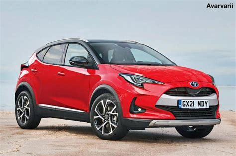 Upcoming Toyota Yaris Based Crossover Suv Rendered