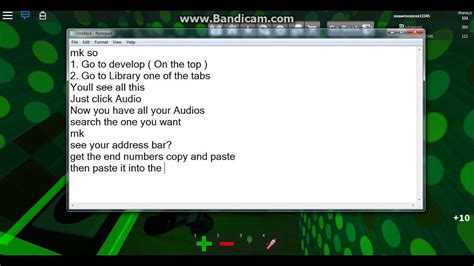 If you are looking for more roblox song ids then we recommend you to use bloxids.com which has over 125,000 songs in the database. How To Get All Audio IDs (ROBLOX) - YouTube