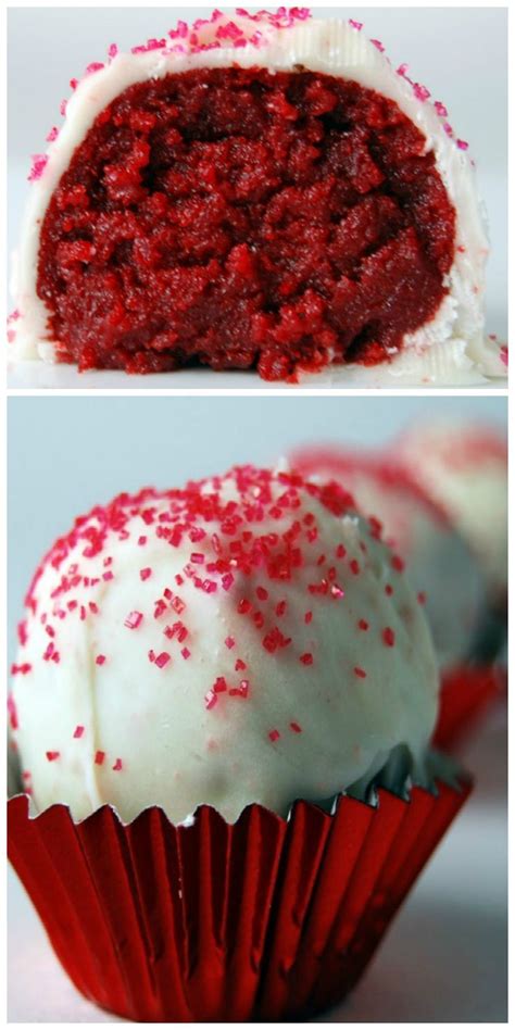 Red Velvet Cake Balls Recipe Desserts Dessert Recipes Delicious Desserts