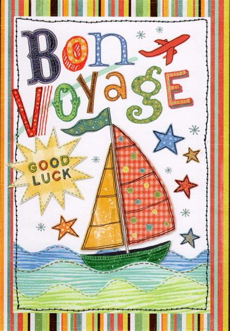 Bon Voyage Greeting Card Cards Love Kates